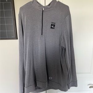 OGIO “Duncan Aviation” Gray Quarter-Zip Sweatshirt